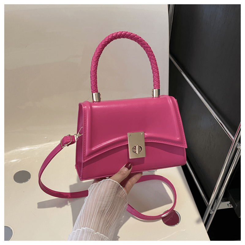 Crossbody Bag PU Shoulder Satchel Bag Women's Casual Handbag