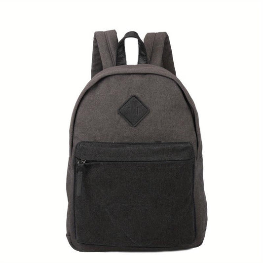 Retro Canvas Backpack Large Capacity School Daypack