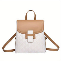 Vintage Flap Backpack Purse Anti Theft Travel Daypack Women's Retro Classic