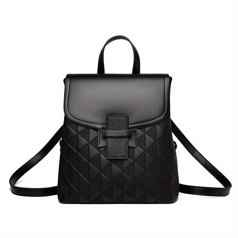Vintage Flap Backpack Purse Anti Theft Travel Daypack Women's Retro Classic
