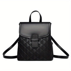 Vintage Flap Backpack Purse Anti Theft Travel Daypack Women's Retro Classic
