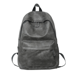 Vintage Street Wear Backpack Large Capacity Travel Rucksack PU Leather