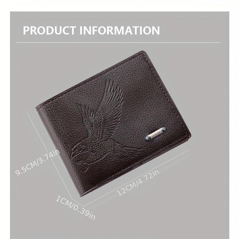 Men's Business Short Wallet Card Holder Wallet