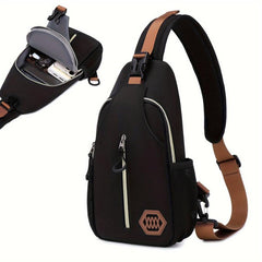 Lightweight Sling Backpack Outdoor Travel Sport Chest Bag Casual Pockets