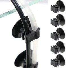 5PCS Aquarium Suction Cup Clip Fish Tank Oxygen Tube Holder