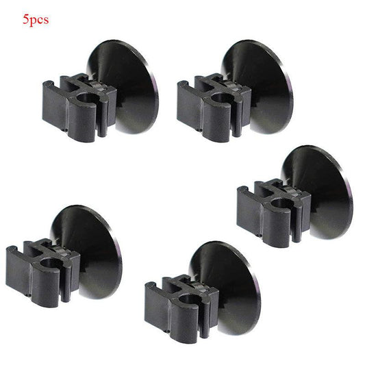 5PCS Aquarium Suction Cup Clip Fish Tank Oxygen Tube Holder