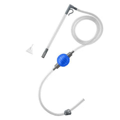 Aquarium Water Change Kit with Flow Adjustable Protective Net Vacuum Cleaner