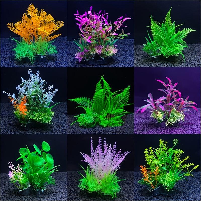 Artificial Plants Fish Tank Plants and Fish Hides