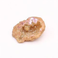 Agate Gemstone Ornaments Natural Stone Electroplated Finish