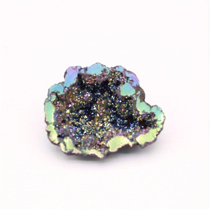 Agate Gemstone Ornaments Natural Stone Electroplated Finish