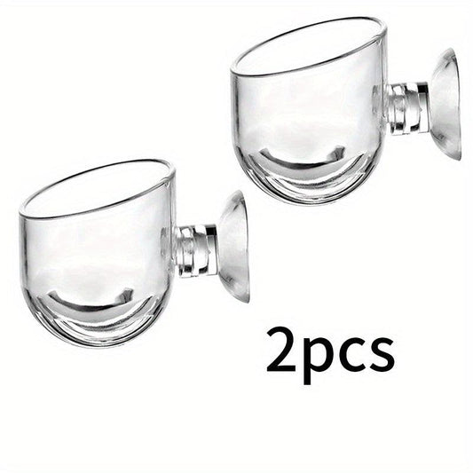 2pcs Red Worm Feeder Aquarium Plant Pot Plastic Fish Tank Plants Holder
