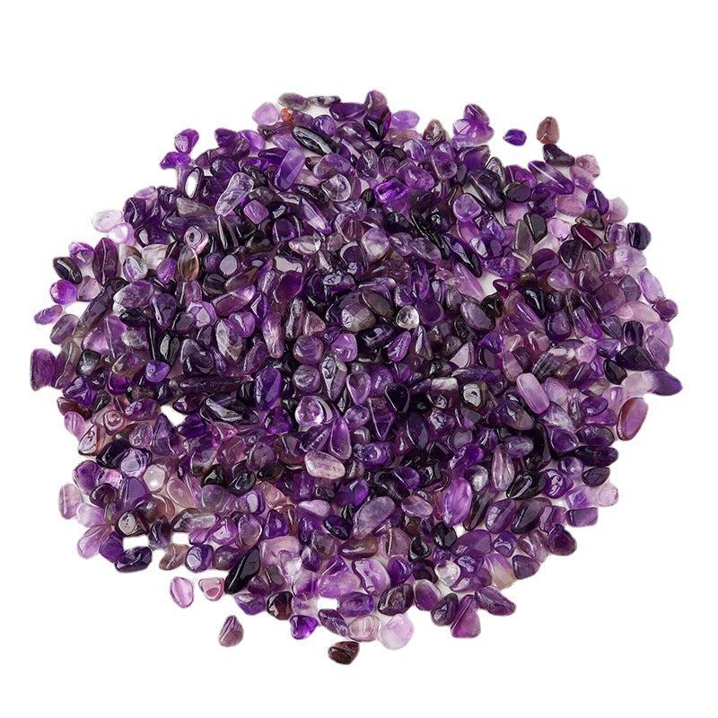 Amethyst Chips Crushed Stones for Positive Energy 0.22lb