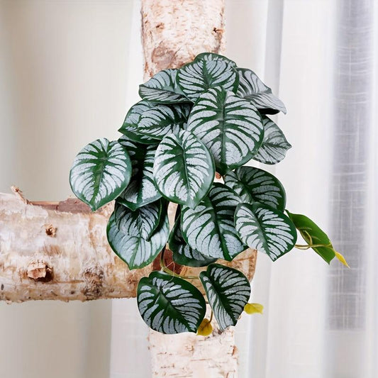Artificial Rainforest Habitat Plant Decoration for Amphibian and Reptile Tanks