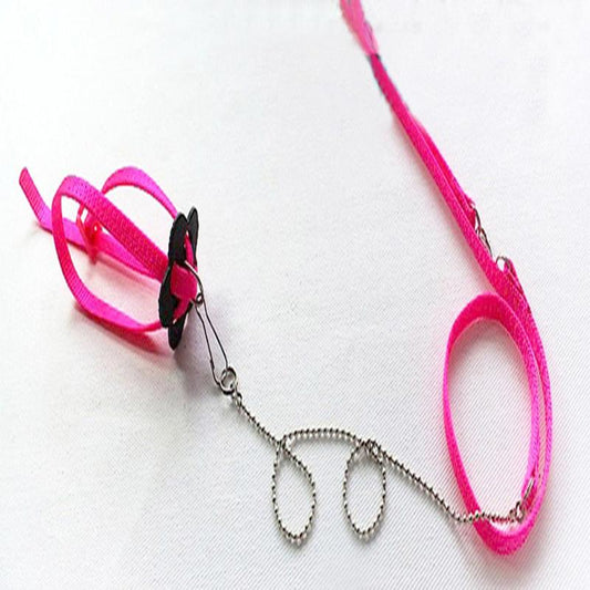 Soft Adjustable Reptile Lizard Harness Leash