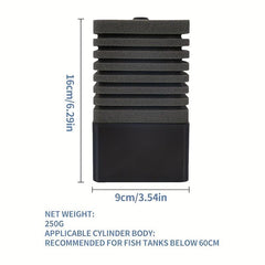 Sponge Filter Submersible Filters For Aquarium Freshwater & Saltwater