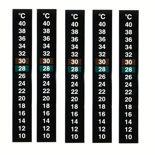 3pc 10-40 Degree Digital Fish Tank Thermometer Stickers