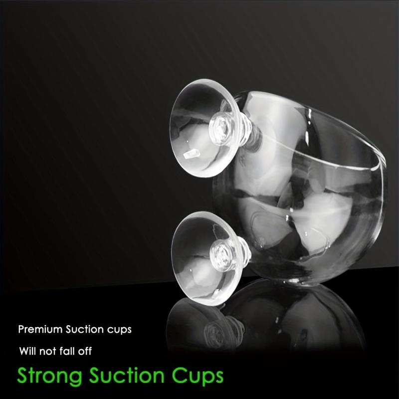 Aquarium Plant Cup Glass Holder with Suction Cups