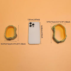 Resin Rock Dish Reptile Amphibian Feeding Bowl for Pets