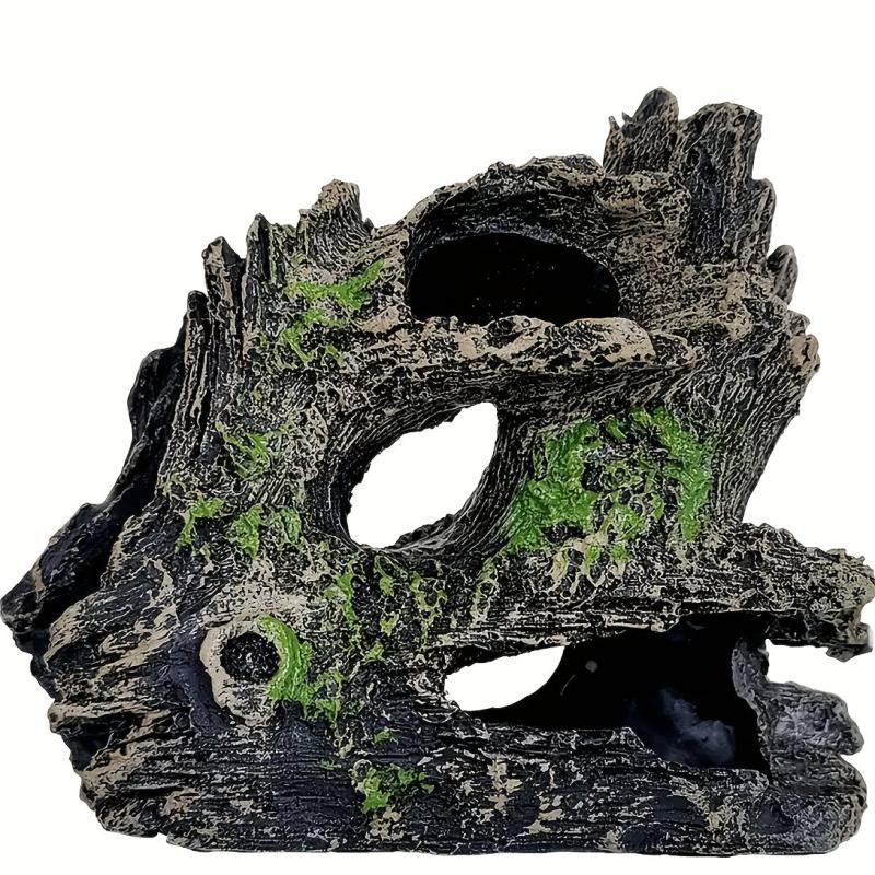 Aquatic Retreat Tree Stump Aquarium Decoration Sunken Wood Fish Hideaway