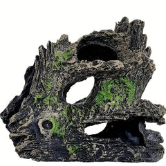 Aquatic Retreat Tree Stump Aquarium Decoration Sunken Wood Fish Hideaway