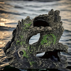 Aquatic Retreat Tree Stump Aquarium Decoration Sunken Wood Fish Hideaway