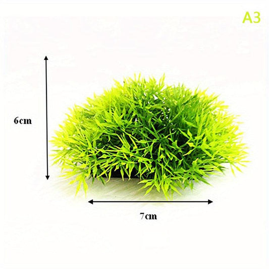 Artificial Aquarium Plants Decoration Plastic Fish Tank Plants