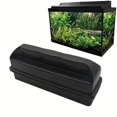Double Sided Aquarium Scraper Strong Cleaner Brush