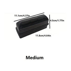 Double Sided Aquarium Scraper Strong Cleaner Brush