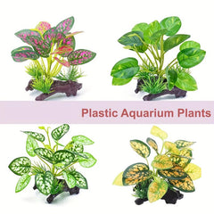 Artificial Aquarium Decoration Plants Plastic Aquatic Plants