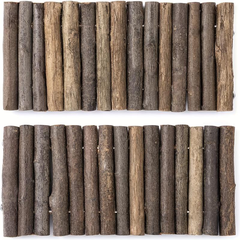 2 Pack Wooden Ladder Bridge for Small Pets
