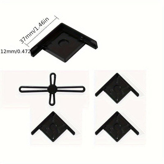 Fish Tank Bottom Corner Protection Plastic Bracket Glass Angl