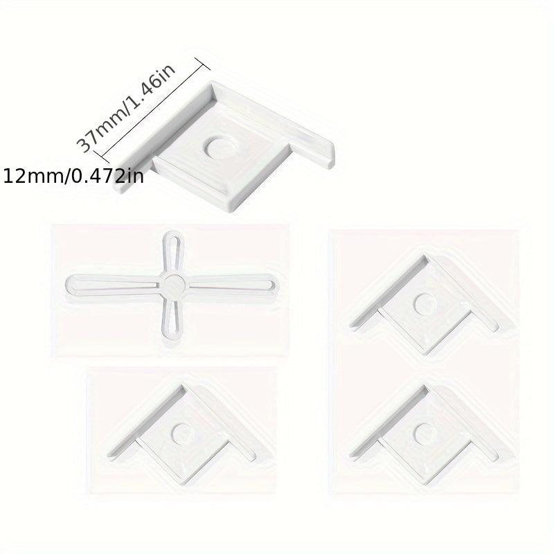 Fish Tank Bottom Corner Protection Plastic Bracket Glass Angl