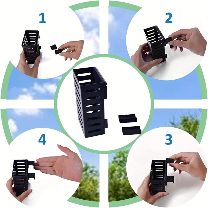 Plastic Hanging Aquarium Plant Holder Cups w/ Holes