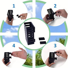 Plastic Hanging Aquarium Plant Holder Cups w/ Holes