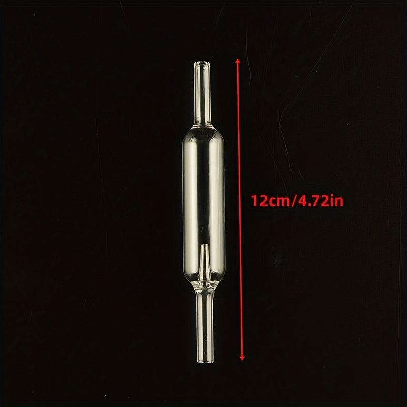 CO2 Glass Bubble Counter For Aquarium Nano Planted Tank