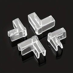4pcs Fish Tank Corner Guard Soft Protective Sleeve