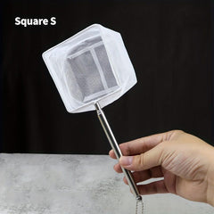Mini Fishing Net Stainless Steel Telescopic Hand Net Small Fishing Net