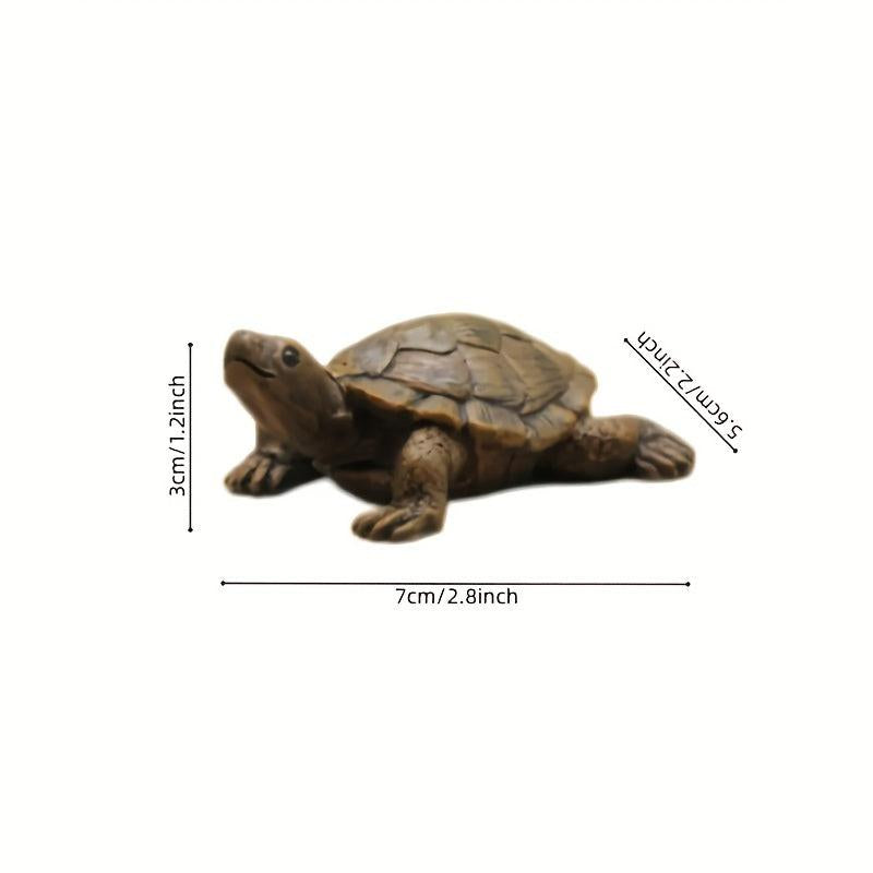 Turtle Resin Statue for Aquarium Decoration Ornament