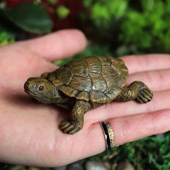 Turtle Resin Statue for Aquarium Decoration Ornament