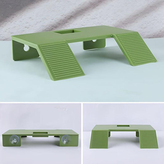 Double Ladder Turtle Terrace Sunbathing Platform Reptile Habitat