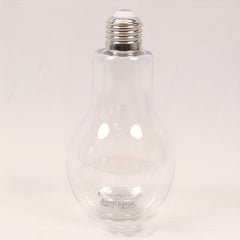 Micro Landscape Aquarium Betta Fish Bottle Light Bulb Shape Durable Plastic