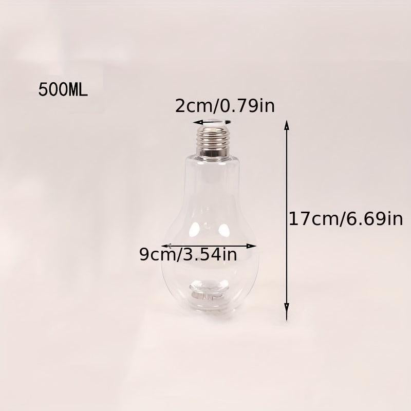 Micro Landscape Aquarium Betta Fish Bottle Light Bulb Shape Durable Plastic