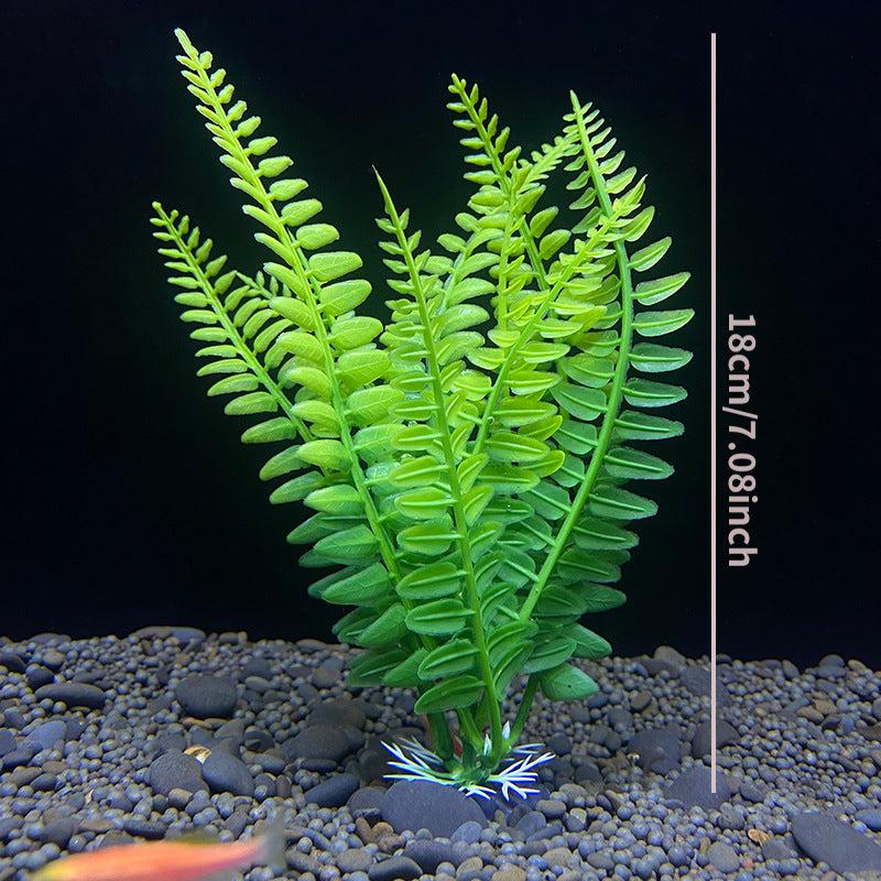 Plastic Simulation Aquarium Plant Decoration