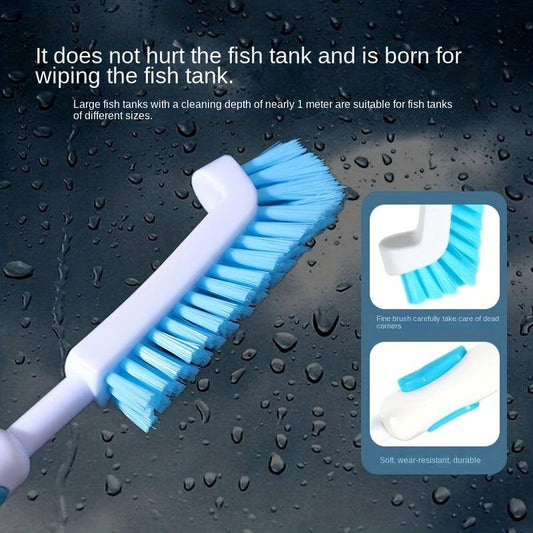 Aquarium Fish Tank Glass Cleaning Brush Aquarium Cleaner