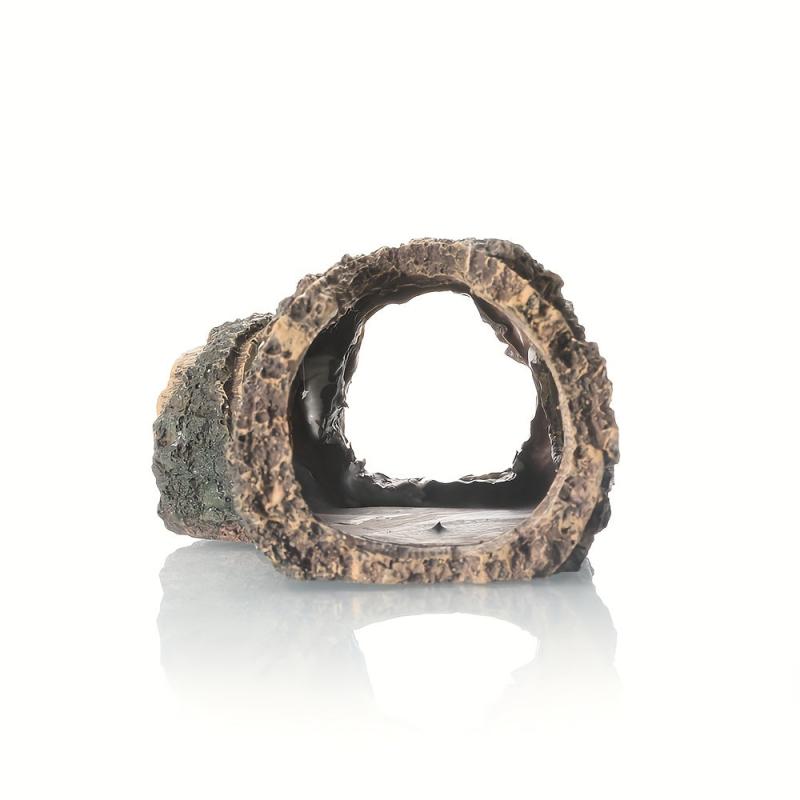Hollow Tree Trunk Aquarium Ornament Hideout Decor for Betta