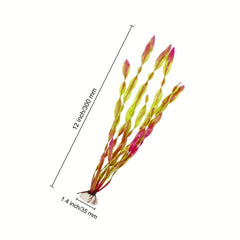 5pcs Artificial Seaweed Water Plants Plastic Aquatic Grass Fish Tank Decor