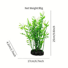 Aquarium Artificial Lucky Bamboo Fish Tank Background