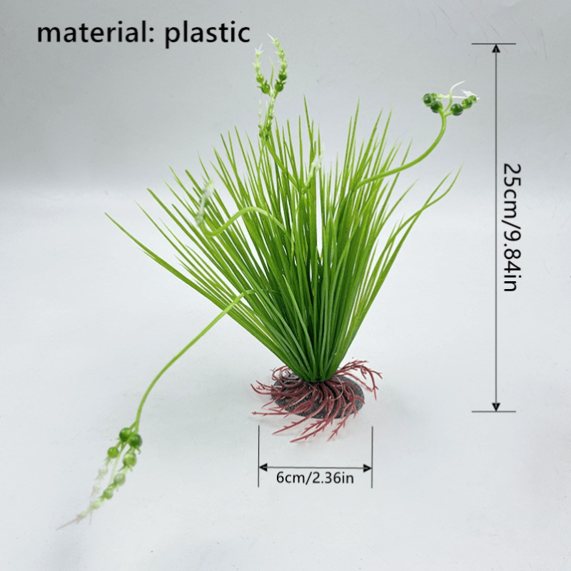 Plastic Simulation Aquatic Plants Aquarium Supplies Landscape Decoration