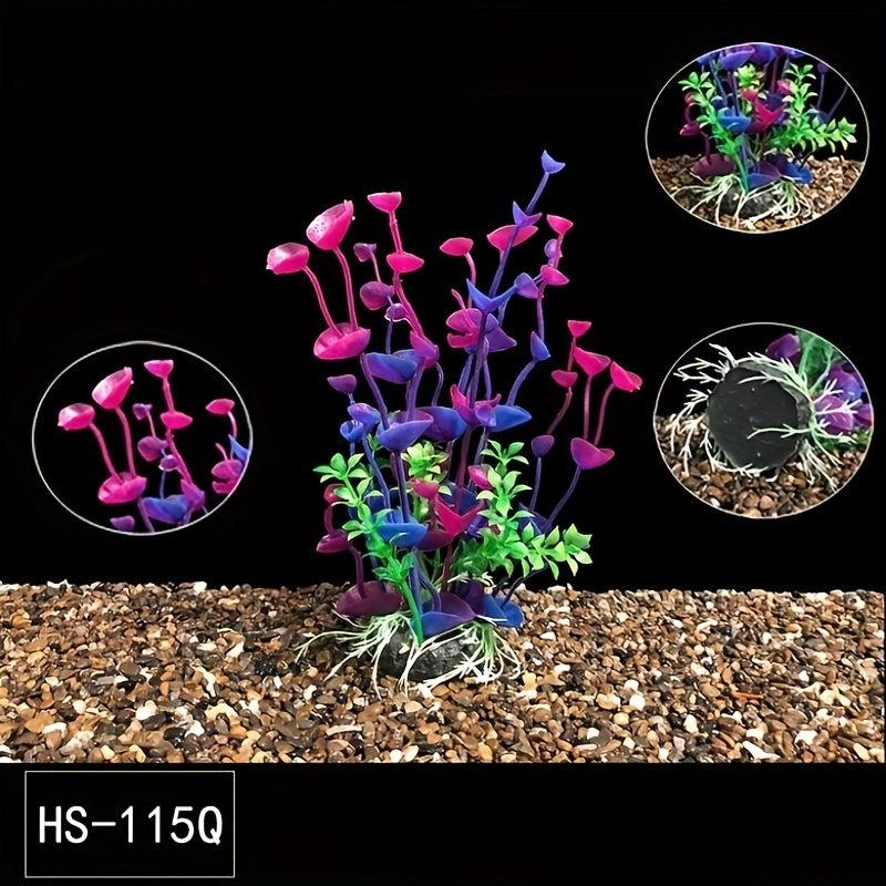 Plastic Artificial Water Plants Fish Tank Decoration Ornament