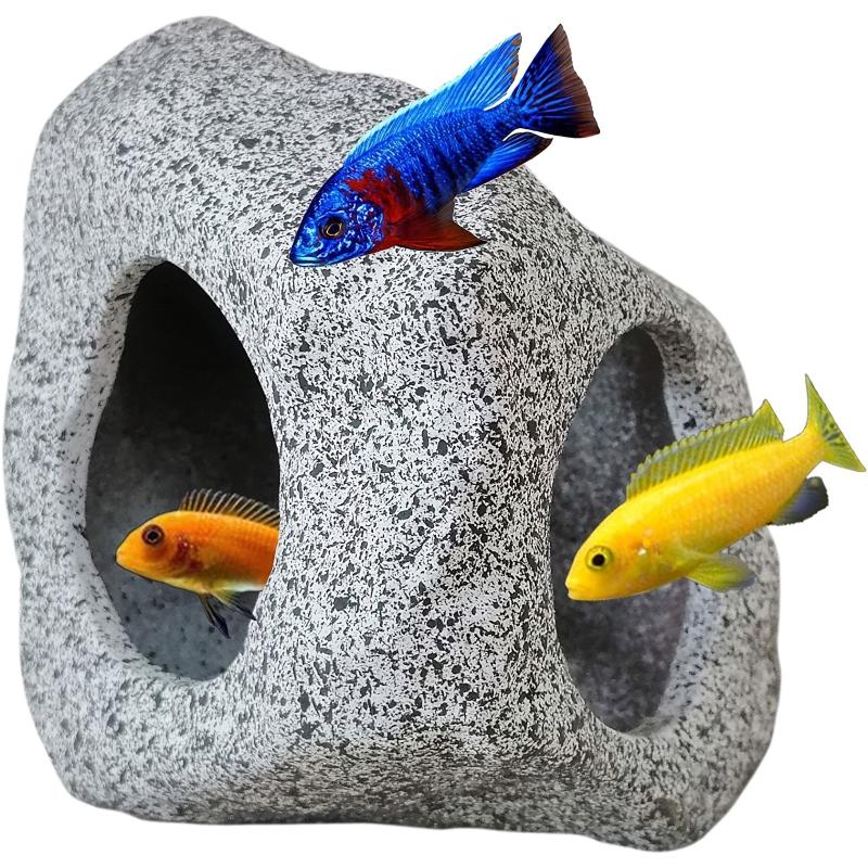 Decorative Aquarium Hideaway Rock Cave